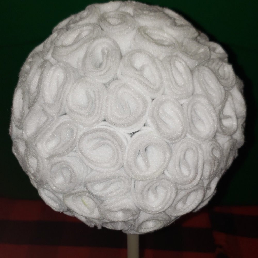 White Rise Topiary - Picture 2 of 3